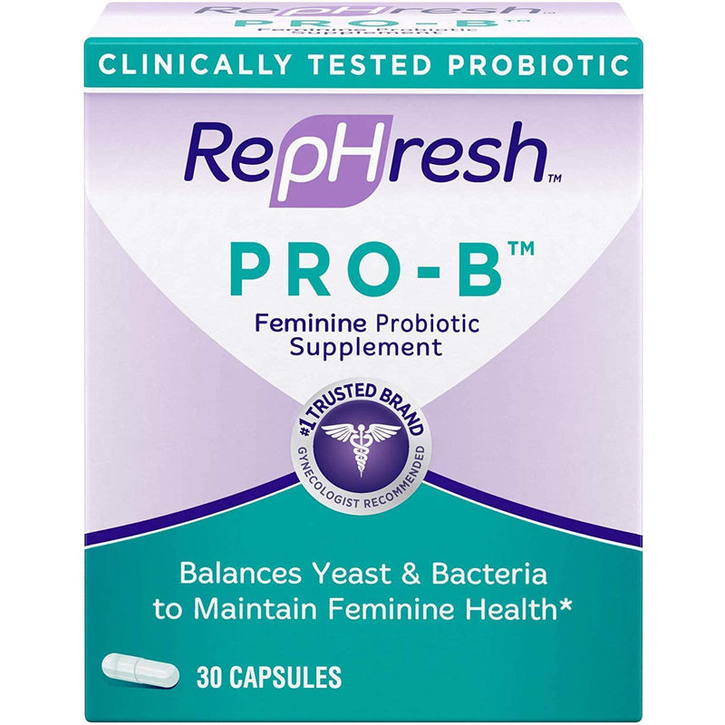 Rephresh Pro B Probiotic Feminine Supplement 30 Capsules