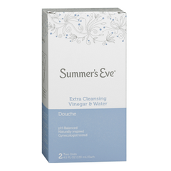 Summers Eve Douche Extra Cleansing Vinegar & Water 2 CT