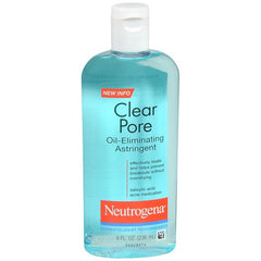 Neutrogena Clear Pore Oil-Eliminating Astringent, 8 Fl. Oz