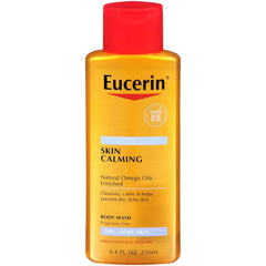 Eucerin Skin Calming Dry Itchy Skin Body Wash 8.40 Fl oz