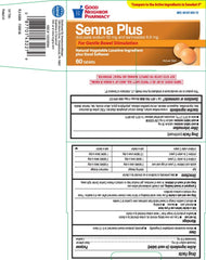 GNP Senna Plus, 60 Tablets