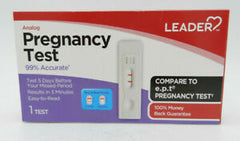 Leader Analog Pregnancy Test, 1 Count