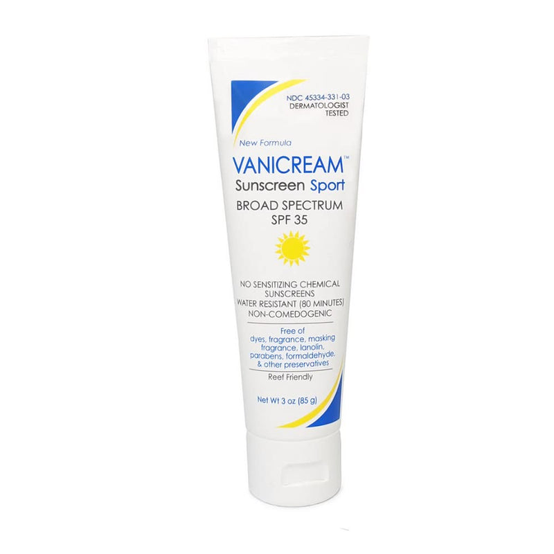 Vanicream Sunscreen Broad Spectrum SPF 35 Sport, 3 Ounce