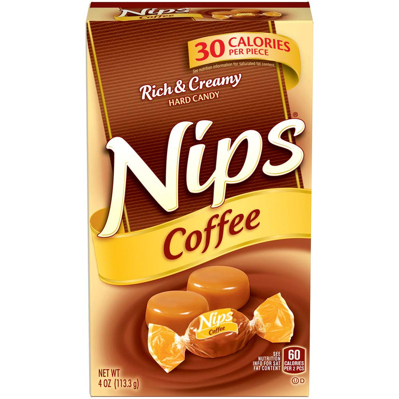 Nips Coffee Candy, 4-Ounce Box