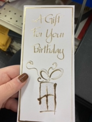 DESIGNER GREETINGS - A Gift For You