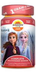 Sundown Kids Disney Frozen Complete Multivitamin Gummies, 60 Count
