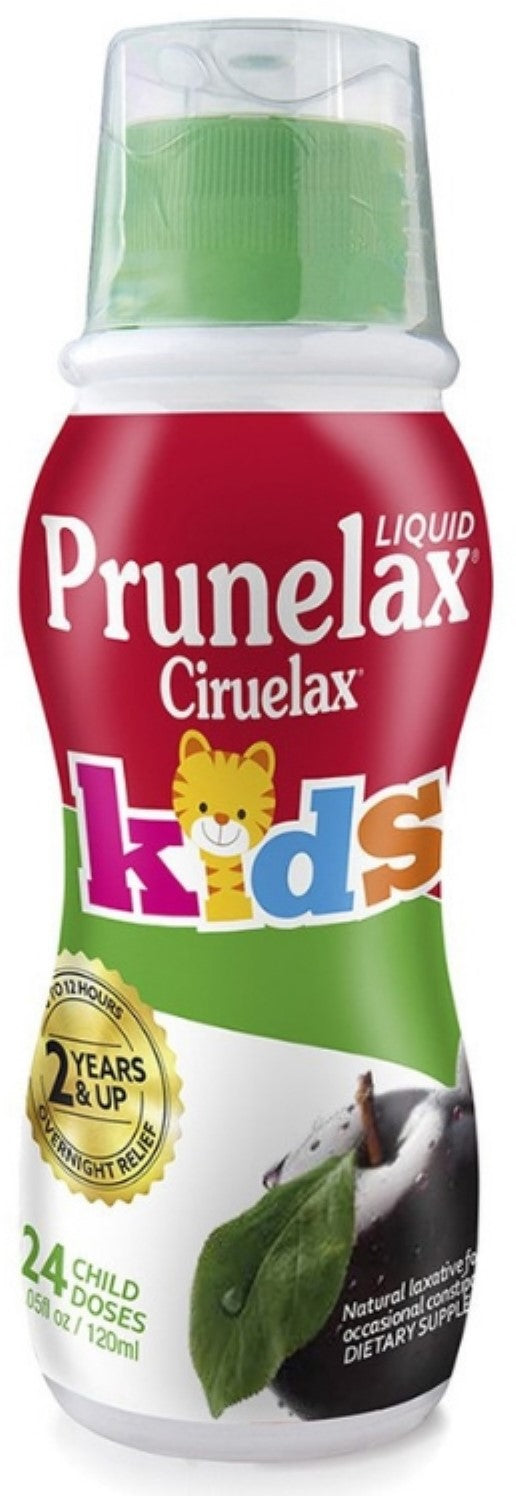 Prunelax Kids Liquid Laxative Dietary Supplement for Occasional Constipation 4.05 oz