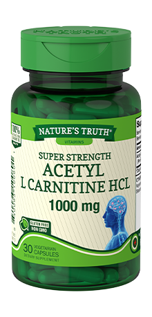 Nature's Truth Acetyl L- Carnitine Quick Release Capsules, 30 Count