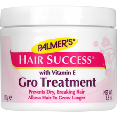 Palmer's Hair Success Gro Treatment Jar 3.5 oz. - Prevents Dry Hair, Grow Longer