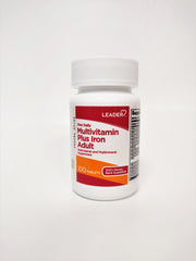 Leader One Daily Multivitamin Plus Iron Adult 100 tablets*