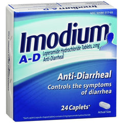 Imodium A-D Diarrhea Relief Caplets - 24 ct