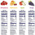 Pedialyte Electrolyte Powder, Variety Pack, 8 x 0.3 Oz Powder Packs (2.4 oz Count)