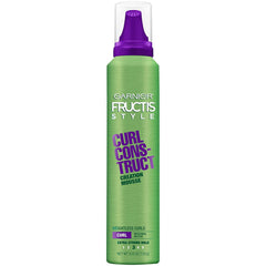 Garnier Fructis Style Curl Construct Creation Mousse, Curly Hair, 6.8 oz.*