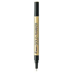 Pilot Gold Metallic Permanent Marker, Extra Fine Point, 1 Count
