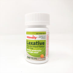 Timely Laxative Bisacodyl Delayed Release USP 5mg, 100 tablets