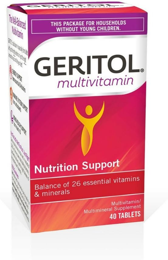 Geritol Multivitamin Nutrition Support Tablets - 40 CT
