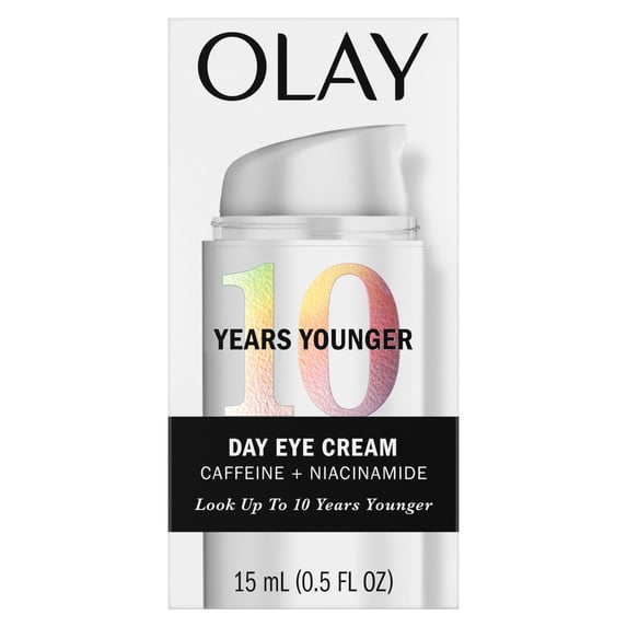 Olay Skin Care 10 Years Younger Anti-Aging Eye Cream with Caffeine + Niacinamide - 0.5 fl oz (Pack of 1)
