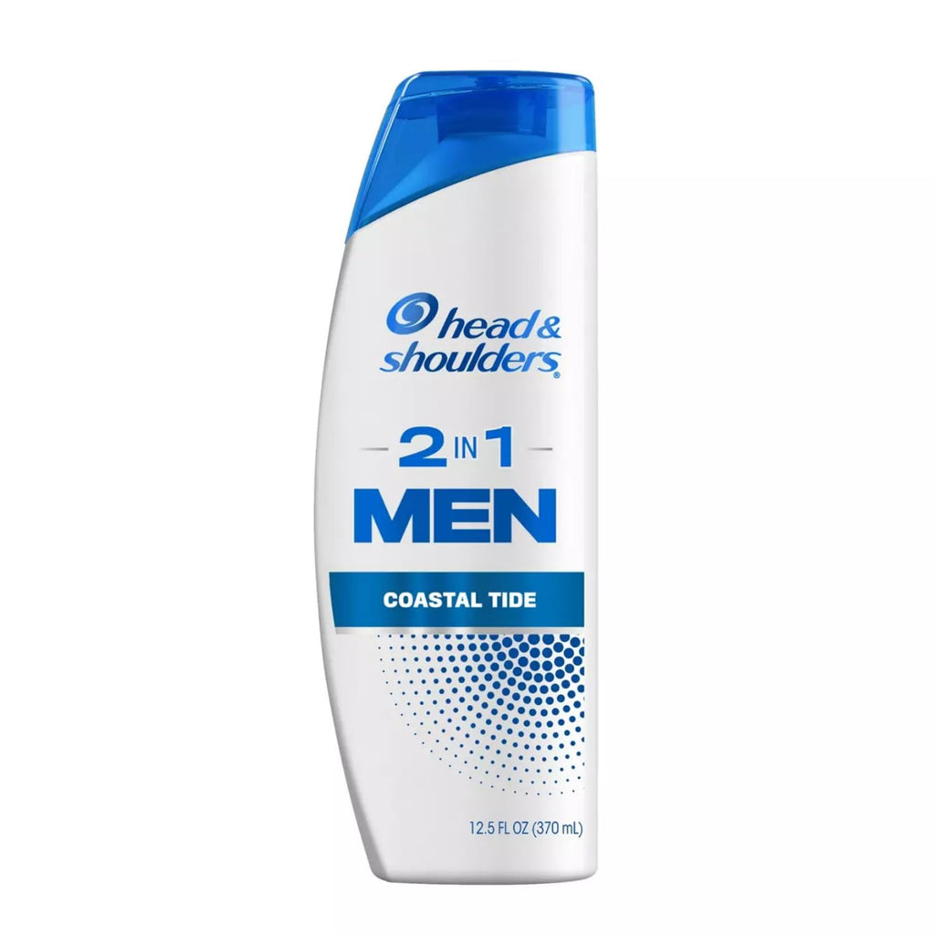 Head & Shoulders, Men 2 In 1 Shampoo + Conditioner, Coastal Tide, 12.5 Fl Oz, Pack of 1