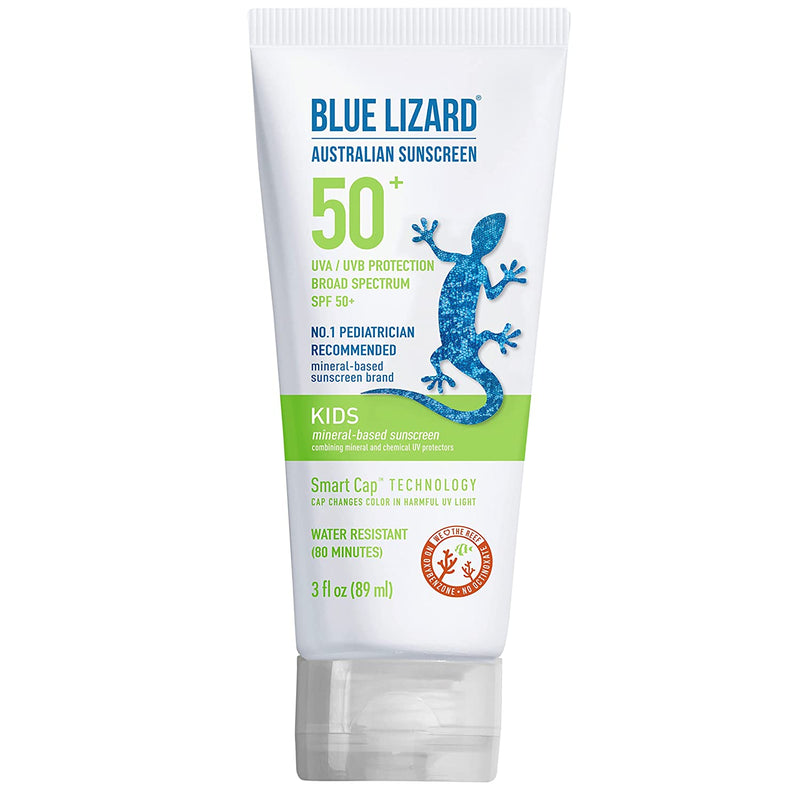 Blue Lizard Kids Mineral-Based Sunscreen Lotion SPF 50+, 3 oz