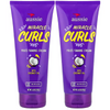 Aussie Miracle Curls Frizz Taming Curl Cream With Coconut Oil, 6.8 oz, Pack of 2