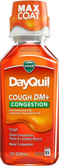 Vicks DayQuil™ Cough DM + Congestion Relief Liquid, 12 Fl Oz