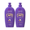 Aussie Miracle Curls Leave-In Detangling Milk With Coconut And Jojoba Oil, 6.7 oz, Pack of 2