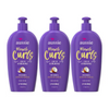 Aussie Miracle Curls Leave-In Detangling Milk With Coconut And Jojoba Oil, 6.7 oz, Pack of 3