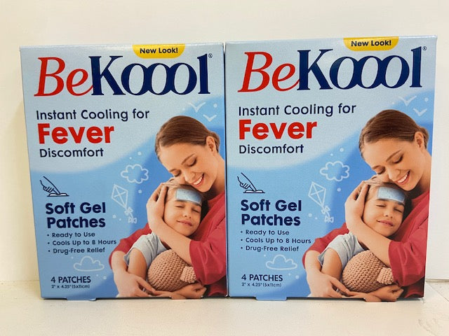 BeKoool Kids Soft Gel Patches, 4 Count (Pack of 2)