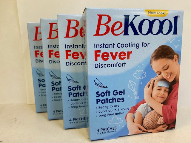 BeKoool Kids Soft Gel Patches, 4 Count (Pack of 4)