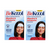 BeKoool Cooling Patches Relief for Migraine and Headache Discomfort, 4 Count (Pack of 2)
