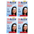 BeKoool Cooling Patches Relief for Migraine and Headache Discomfort, 4 Count (Pack of 4)