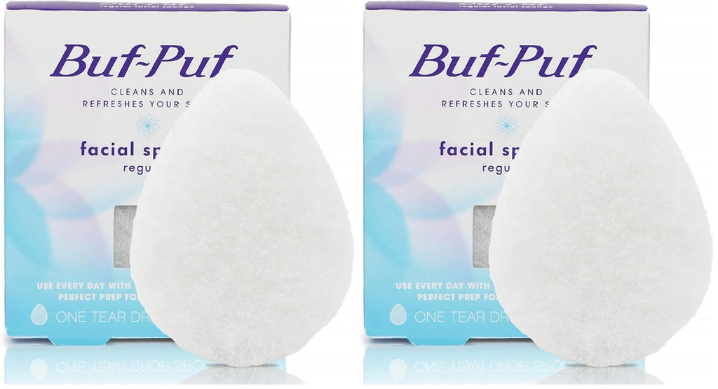 Buf-Puf Facial Sponge (Regular) (Pack of 2)