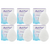 Buf-Puf Facial Sponge (Regular) (Pack of 6)
