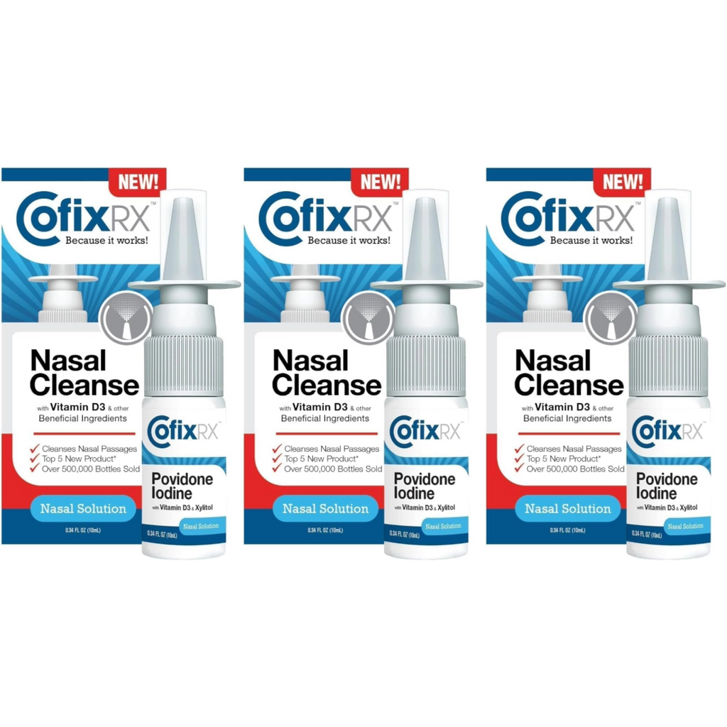 CofixRX Solution Spray, 0.34 Oz (Pack of 3)