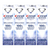 Crest 3D White Brilliance Enamel Protect Toothpaste 3.9 Oz (Pack of 4)
