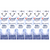 Crest 3D White Brilliance Enamel Protect Toothpaste 3.9 Oz (Pack of 6)