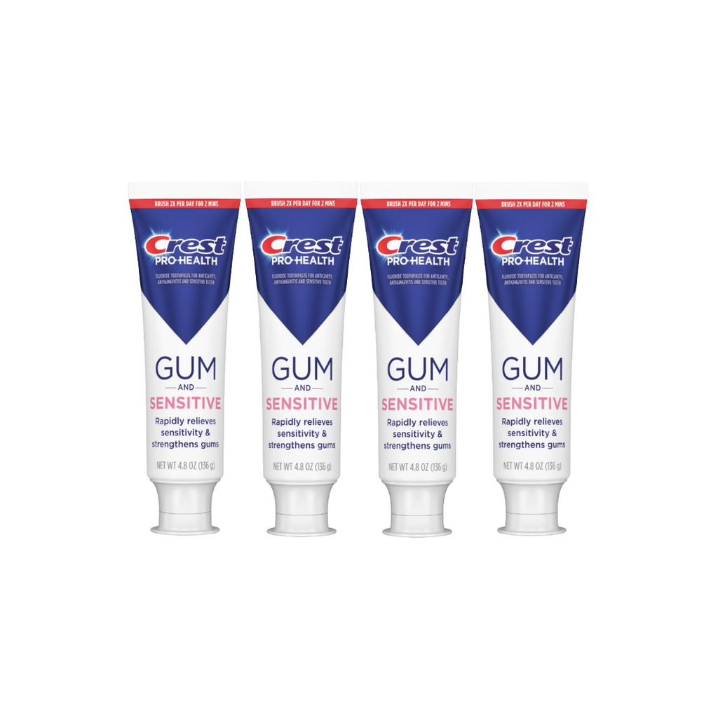 Crest Pro-Health Gum and Sensitive Toothpaste 4.8 oz (Pack of 4)