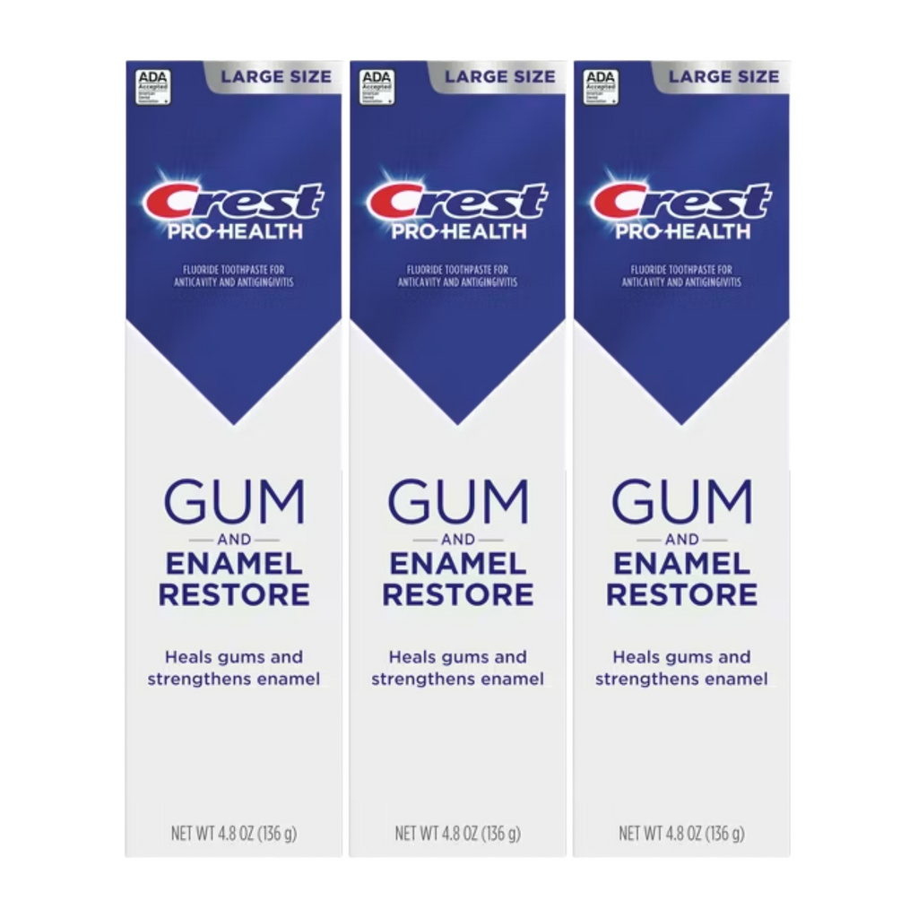 Crest Pro-Health Gum and Enamel Restore Toothpaste 4.8oz (pack of 3)