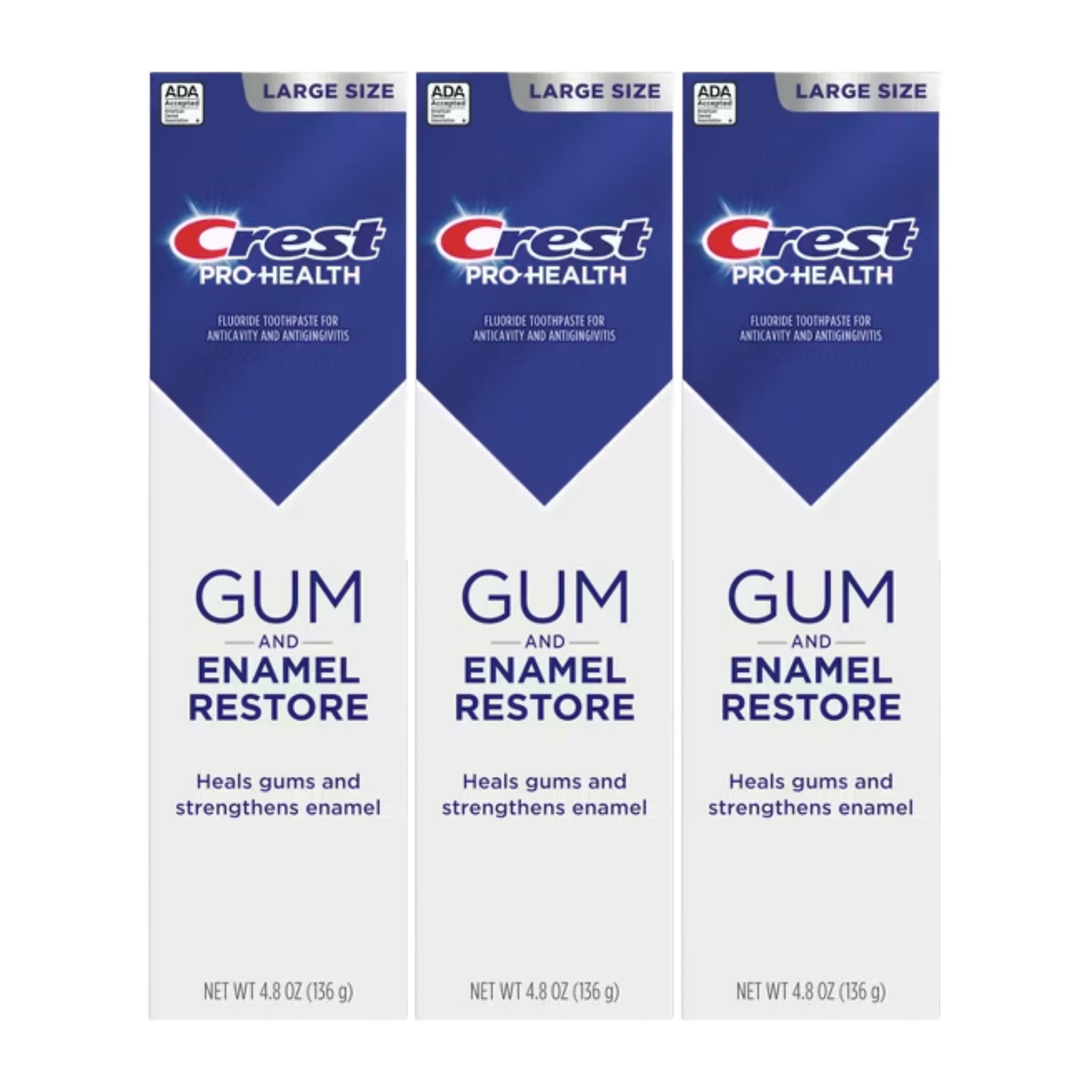 Crest Pro-Health Gum and Enamel Restore Toothpaste 4.8oz (pack of 3 ...