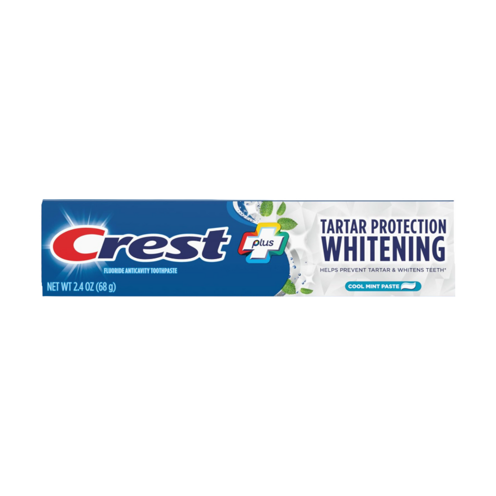 Crest Tartar Protection Whitening Cool Mint Toothpaste, 2.4 Oz (Pack of 1)