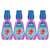 Kid's Crest Anticavity Fluoride Rinse, Strawberry Rush, 500ml (Pack of 4)
