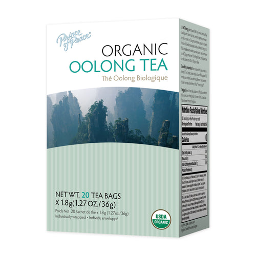Prince of Peace Organic Oolong Tea, 20 Tea Bags