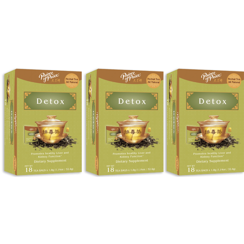Prince of Peace Detox Tea, 18 Tea Bags (Pack of 3)