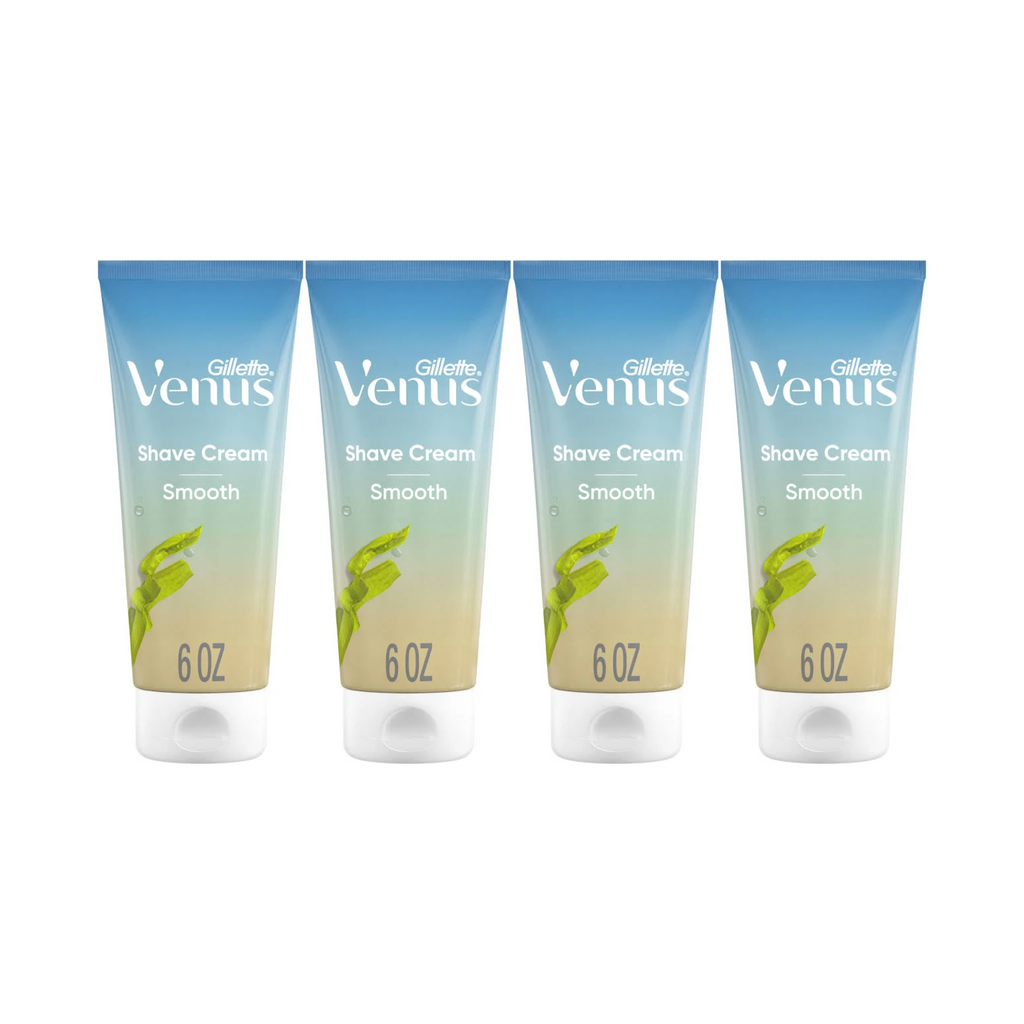 Gillette Venus Shave Cream 6 Oz (Pack of 4)