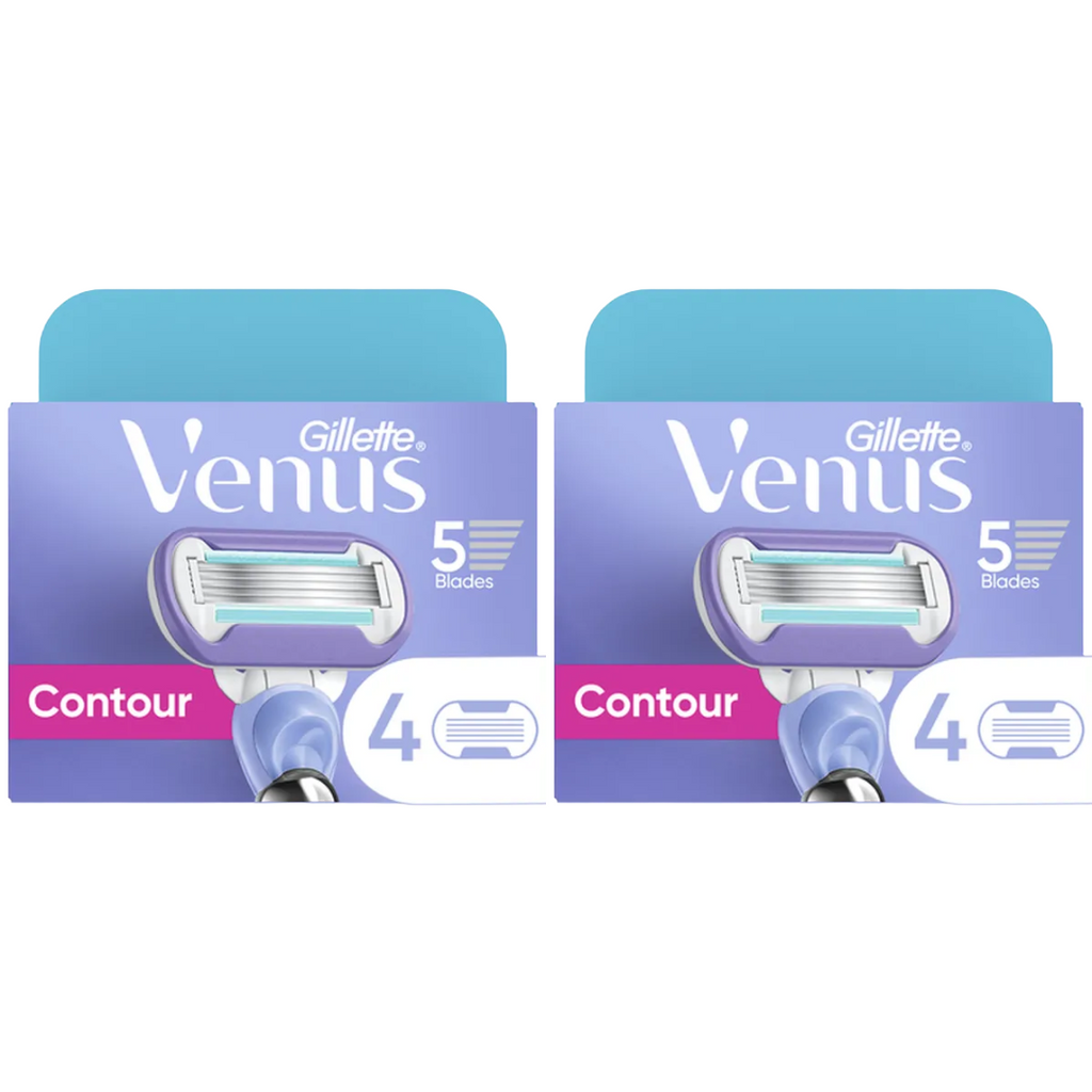 Gillette Venus Deluxe Smooth Swirl 4 Blade Cartridges (Pack of 2)