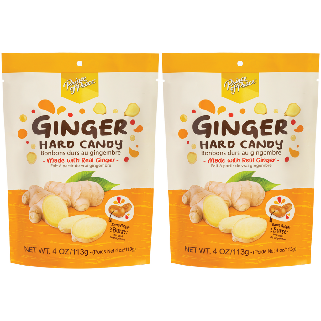 Prince of Peace Ginger Hard Candy, 4oz (Pack of 2)