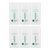 Native Eucalyptus & Mint 2-in-1 Shampoo and Conditioner 3 Oz (Pack of 6)