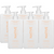 Native Toasted Vanilla and Honey Volumizing Conditioner 16.5 Fl Oz (Pack of 6)