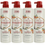 Old Spice Gentlemans Blend with Apricot Kernal and Coconut Oil 2-in-1 Moisturizing Shampoo and Conditioner 14.8 Fl Oz (Pack of 4)