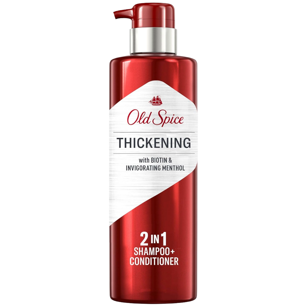 Old Spice 2-in-1 Thickening Shampoo and Conditioner 17.9 Fl Oz (Pack of 1)